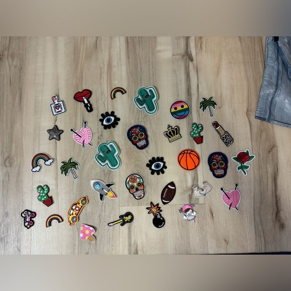 Lot of Sew On or Iron On Patches NEW